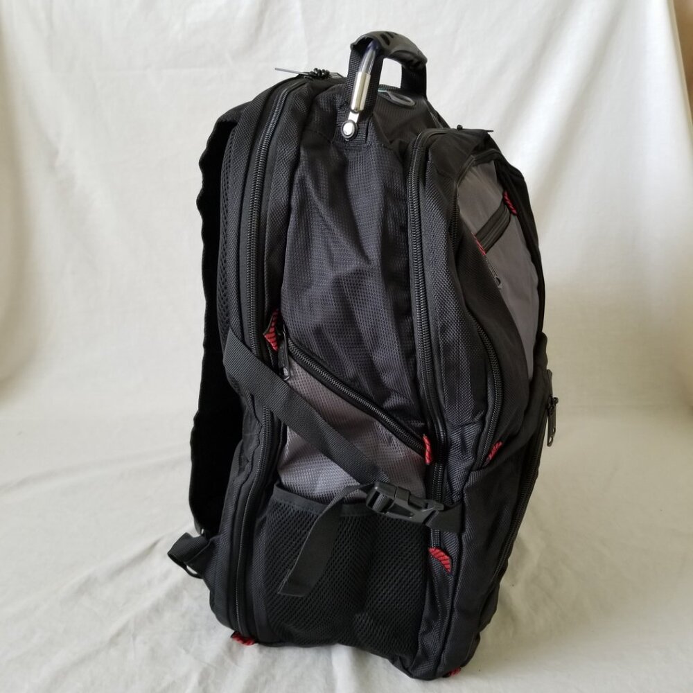 NEW! Topnotch Water-resistant Backpack w/USB/Luggage Strap/Padded Laptop Pocket - Picture 13 of 16